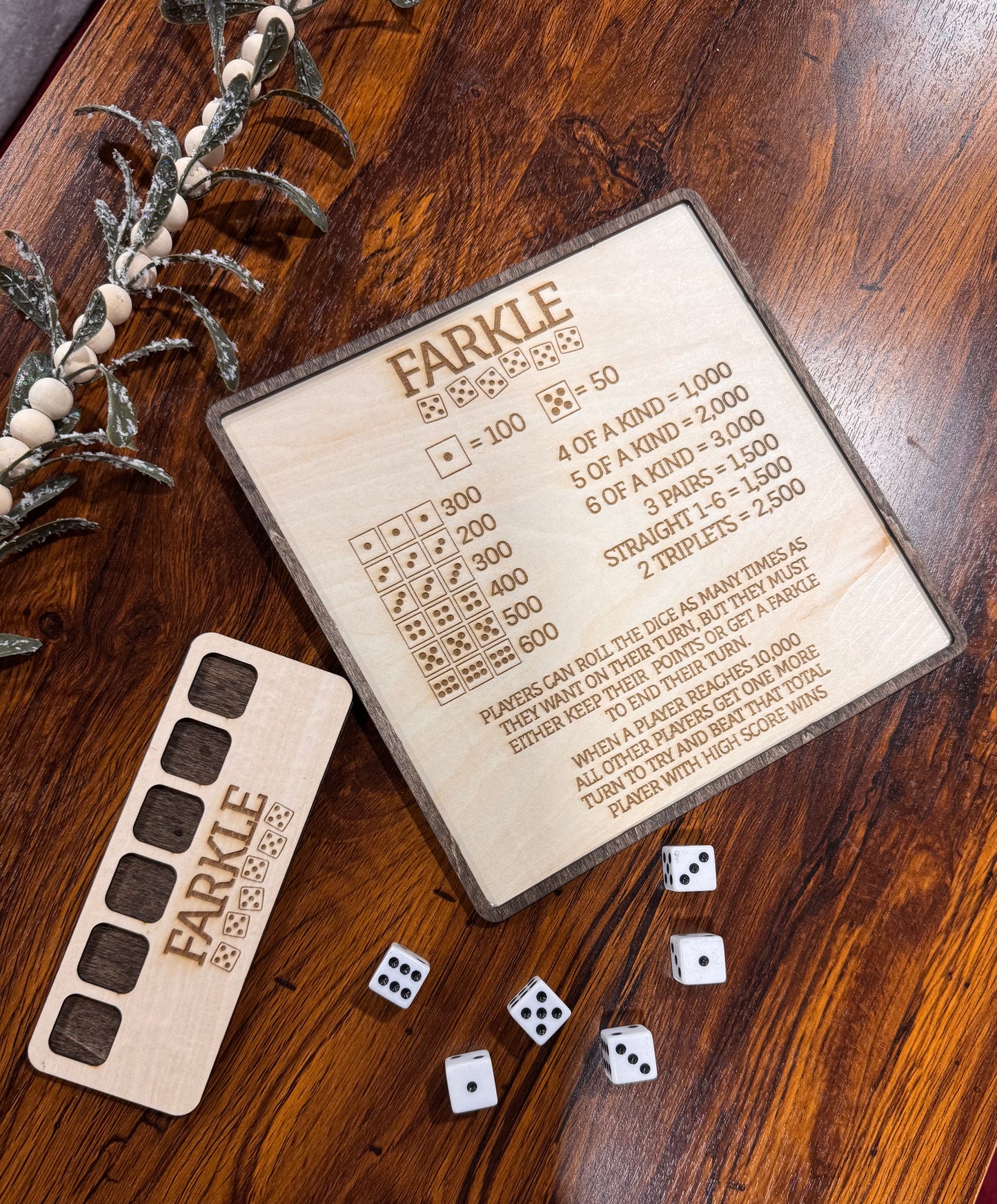 Farkle Dice Game