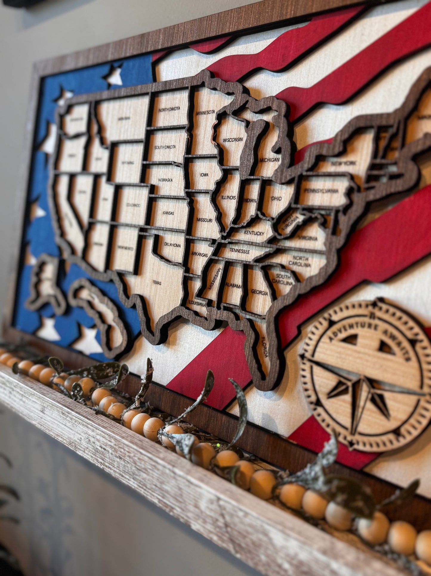 State Adventure Bucket List Map