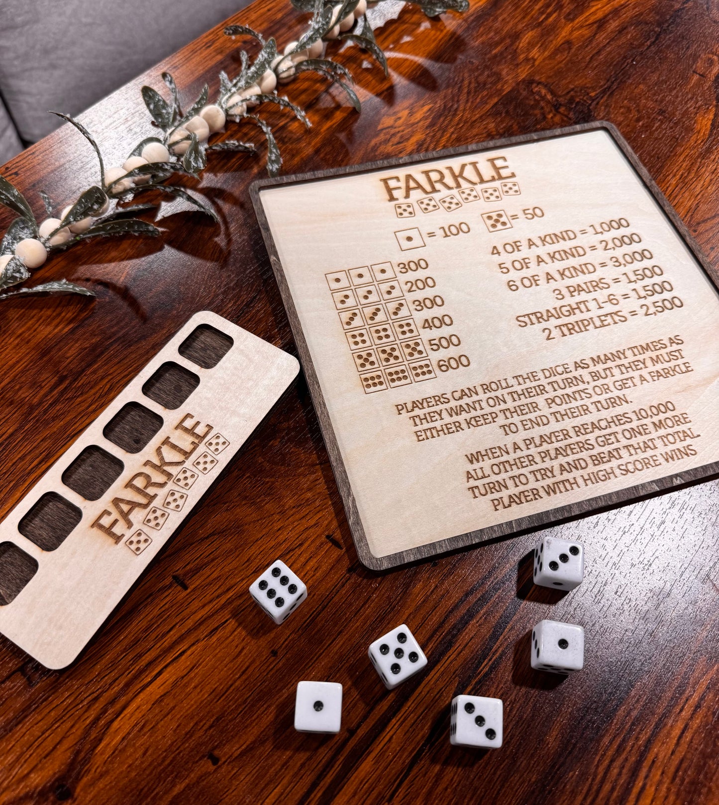 Farkle Dice Game