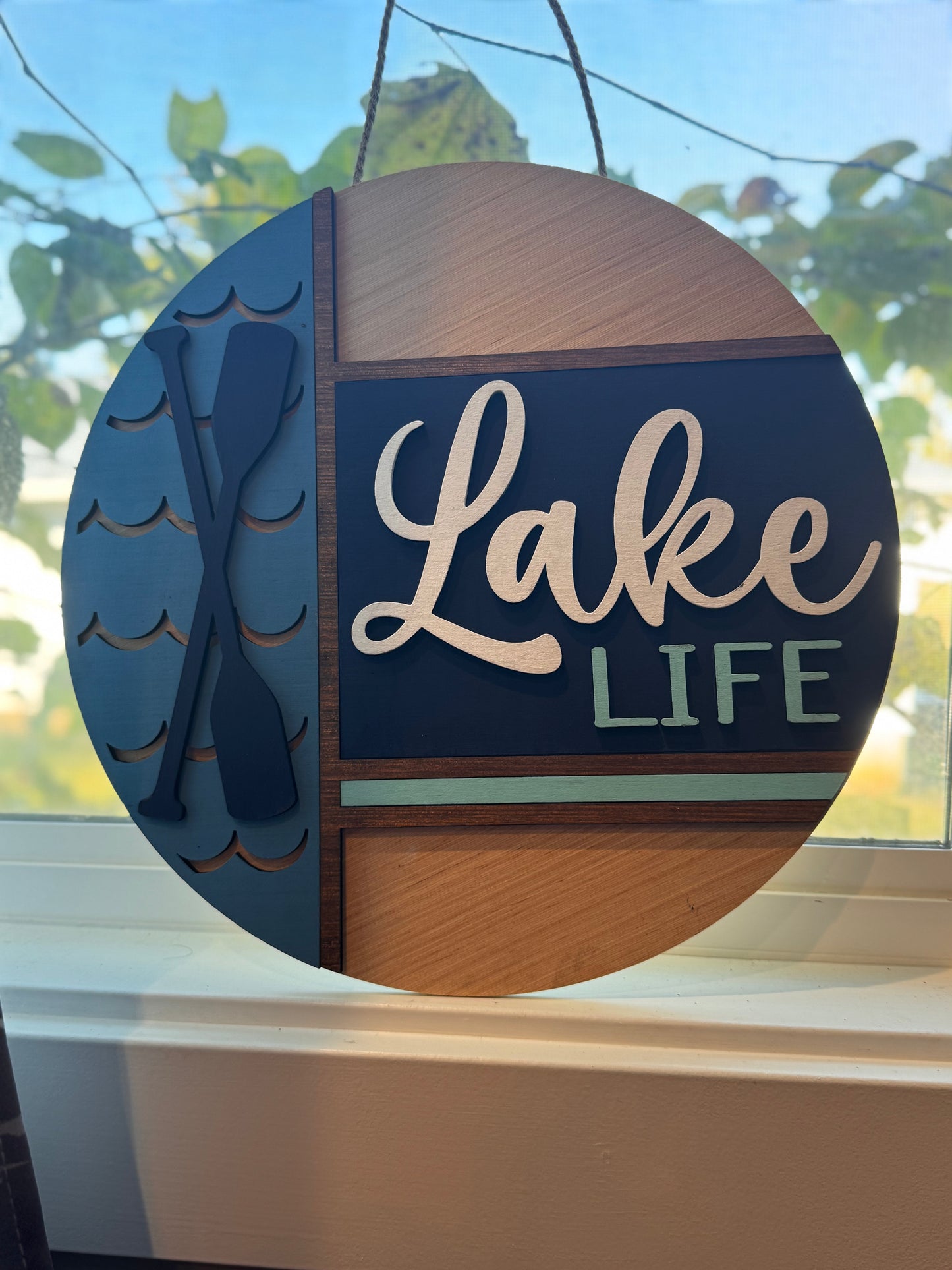 Lake Life Door Hanger