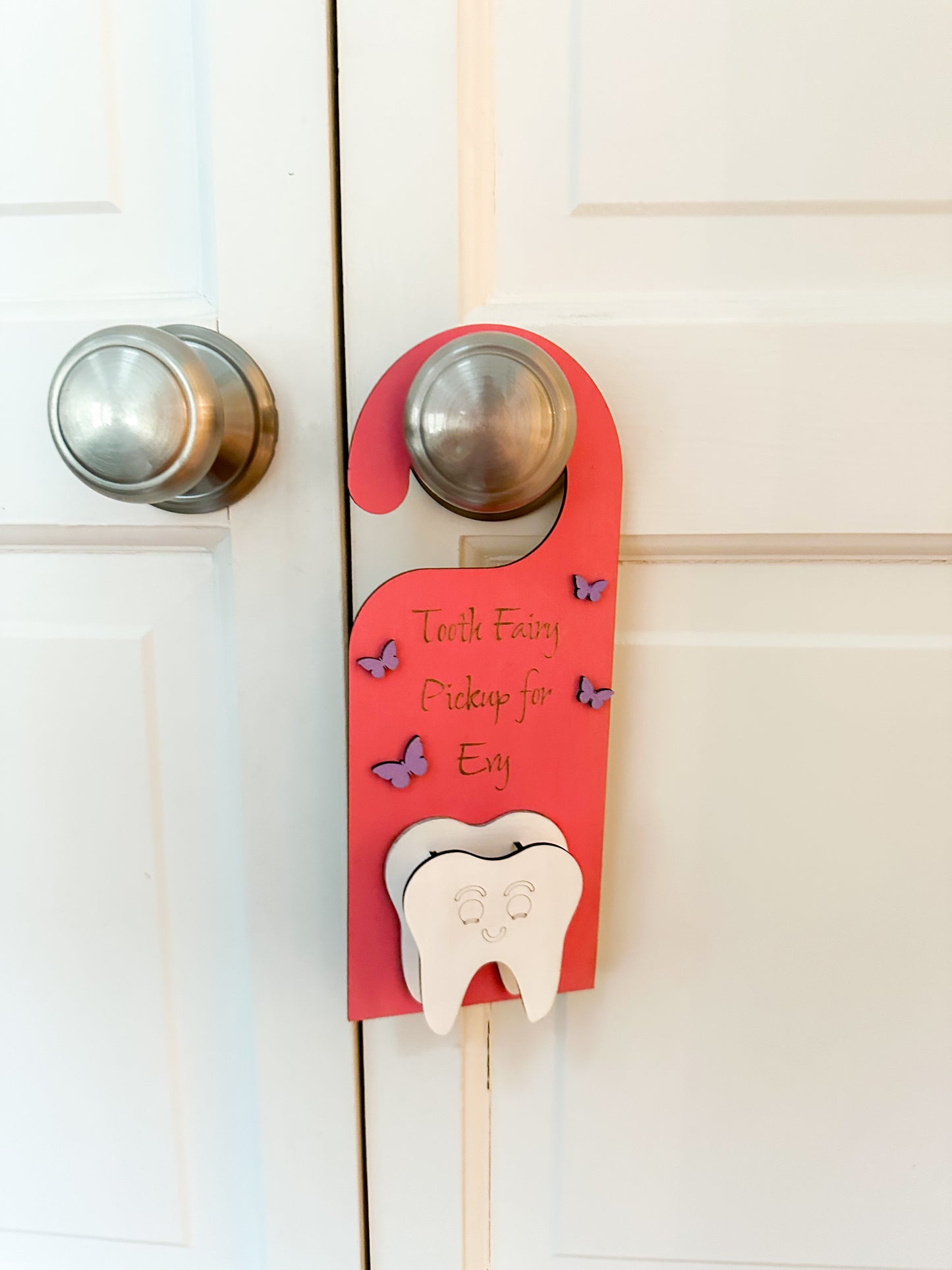 Tooth Fairy Pickup Door Hanger